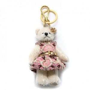 Prada Accessories - Prada Mohair Brigitte Teddy Bear Charm Keychain Prada Accessories - Prada Mohair Brigitte Teddy Bear Charm Keychain